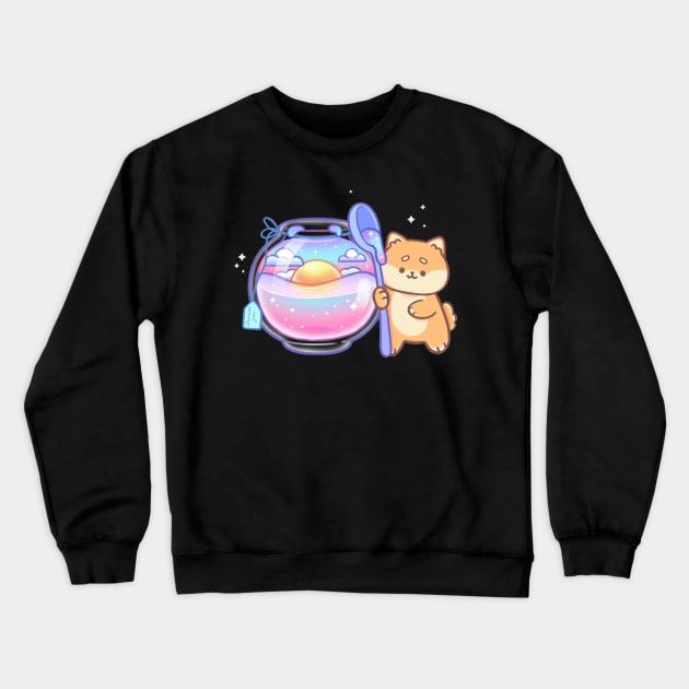 Sunrise Marmalade Crewneck Sweatshirt by Kukoo.Kat